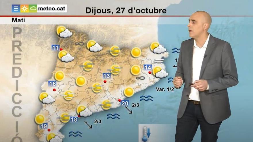 Temperatures càlides per a una jornada dominada pel sol