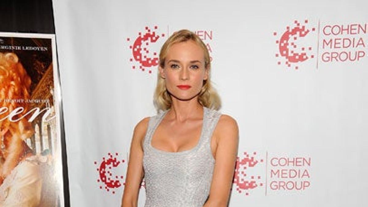 Diane Kruger radiante en el estreno de 'Farewell, My Queen'