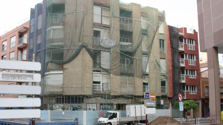 El edificio de la avenida de Portugal fue el último en ser derribado.