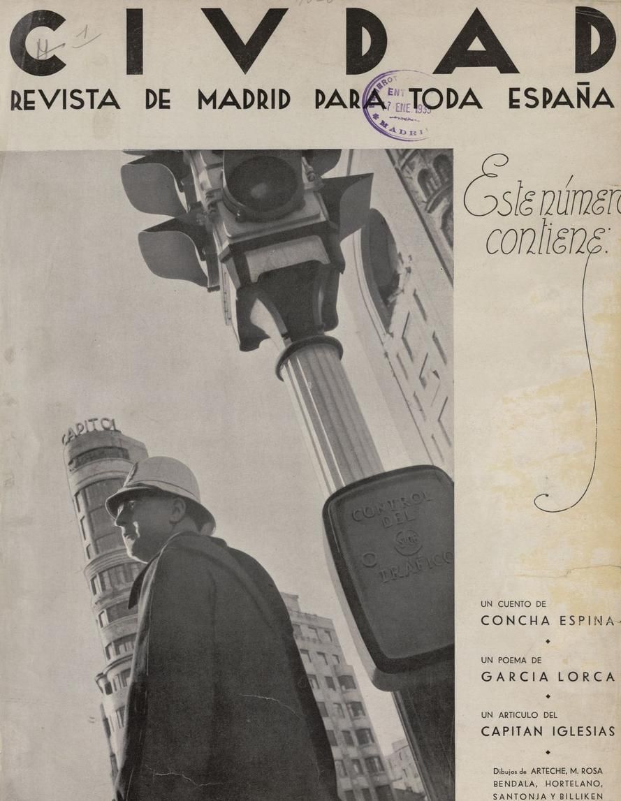 Una de las portadas de la revista &quot;Ciudad&quot;, dirigida por Víctor de la Serna