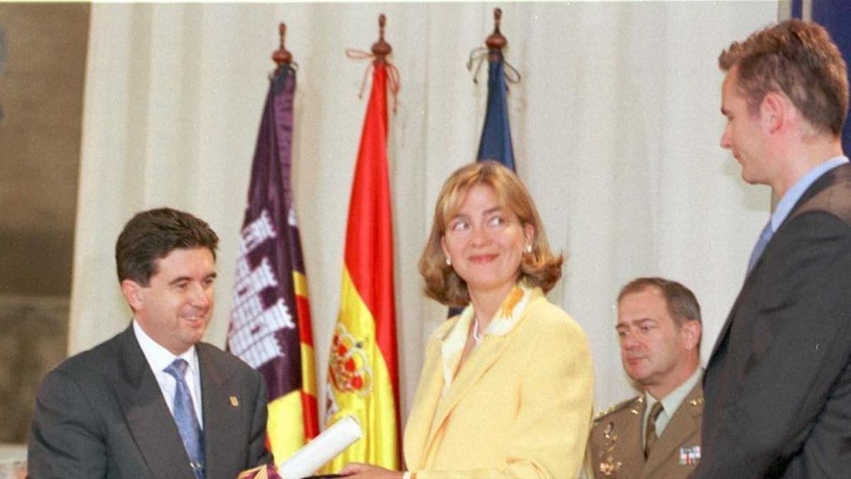 La Infanta Cristina e Iñaki Urdangarin, en una foto de archivo.