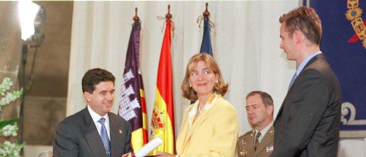 La Infanta Cristina e Iñaki Urdangarin, en una foto de archivo.