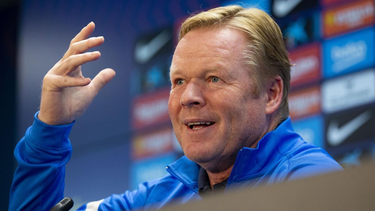 Koeman: "Siendo el Barça siempre hay necesidad de ganar el partido"