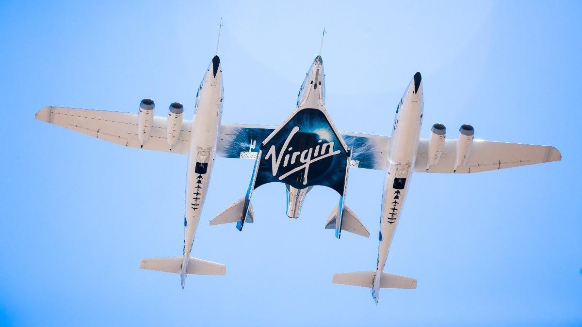 Una nave de Virgin Galactic, en una imagen de archivo.