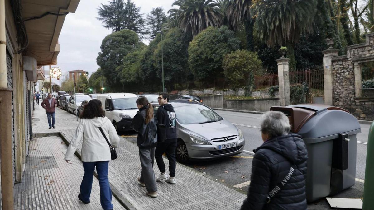 La calle Río San Martín.