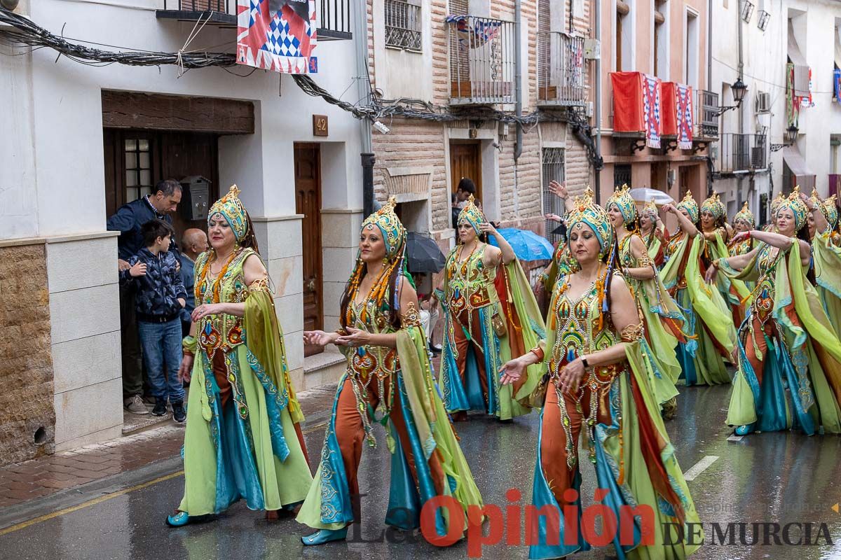 Desfile de Moros y cristianos y parlamento en las Fiestas de Caravaca