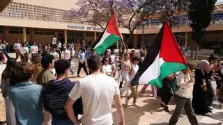 Los universitarios exigen que la UMA rompa los acuerdos con quienes apoyan el "genocidio"