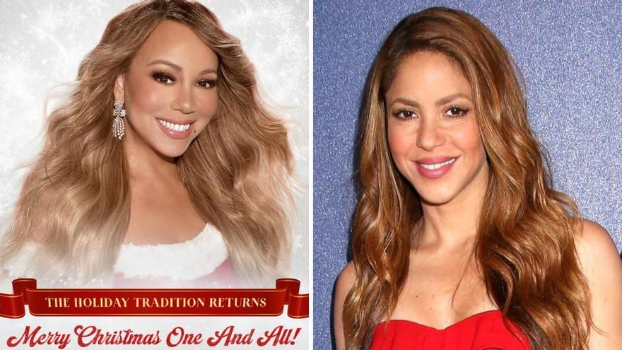 Piden a Shakira que lance un &quot;temón&quot; navideño para terminar con la &quot;tortura&quot; de Mariah Carey