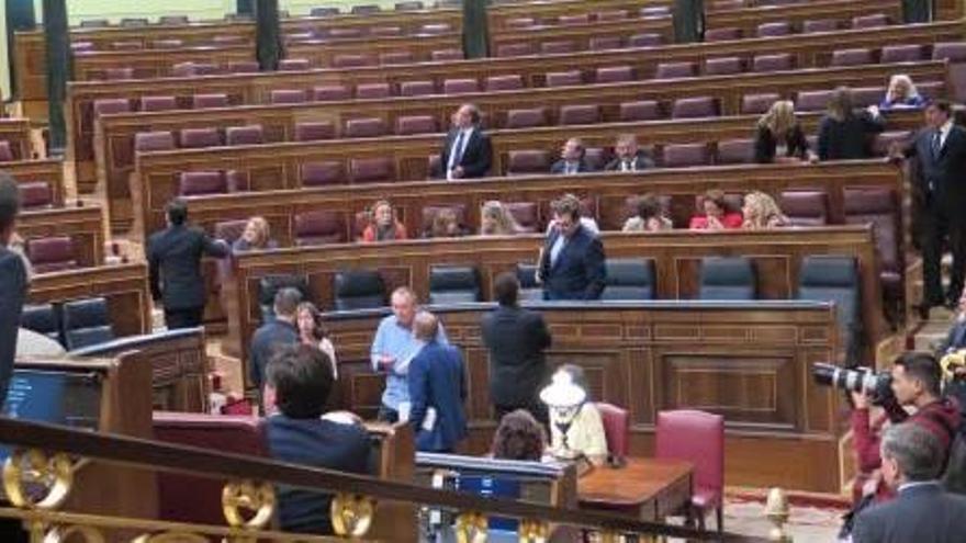 Un Congreso vacío recibió al Estatut en septiembre de 2015.