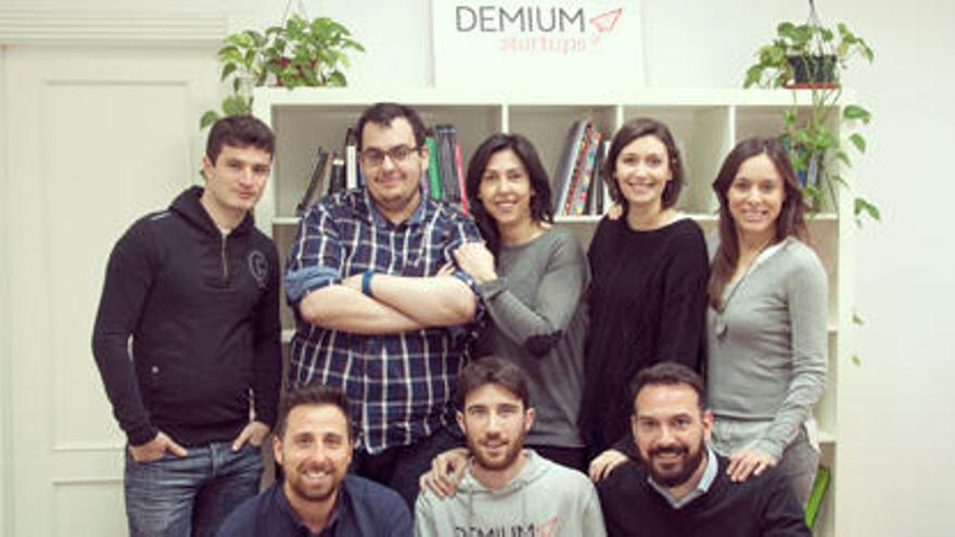 El equipo de Demium Startup en Valencia.