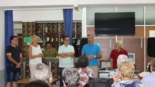 Los alumnos de Tetuán XIV dan nueva vida al centro cívico de San Agustín y San Marcos de Castelló