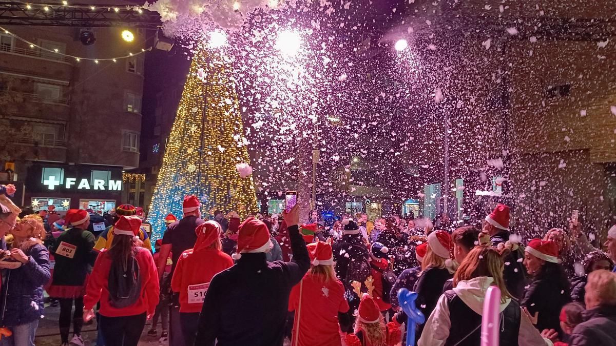 El domingo 29, llegará la divertida carrera familiar de San Silvestre.