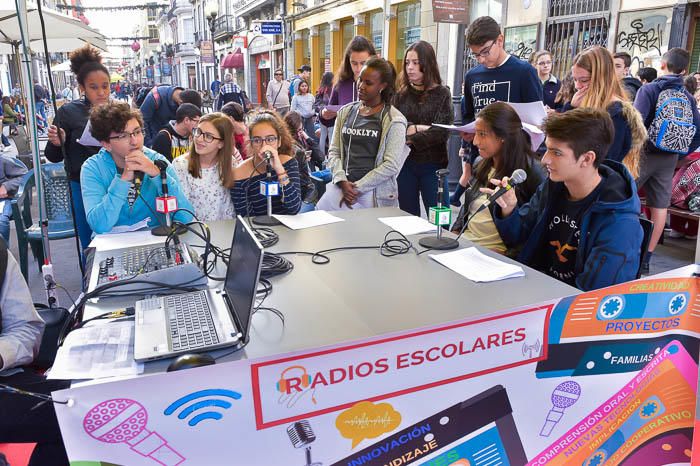 Jornadas de radio "De Palique", en la calle Triana