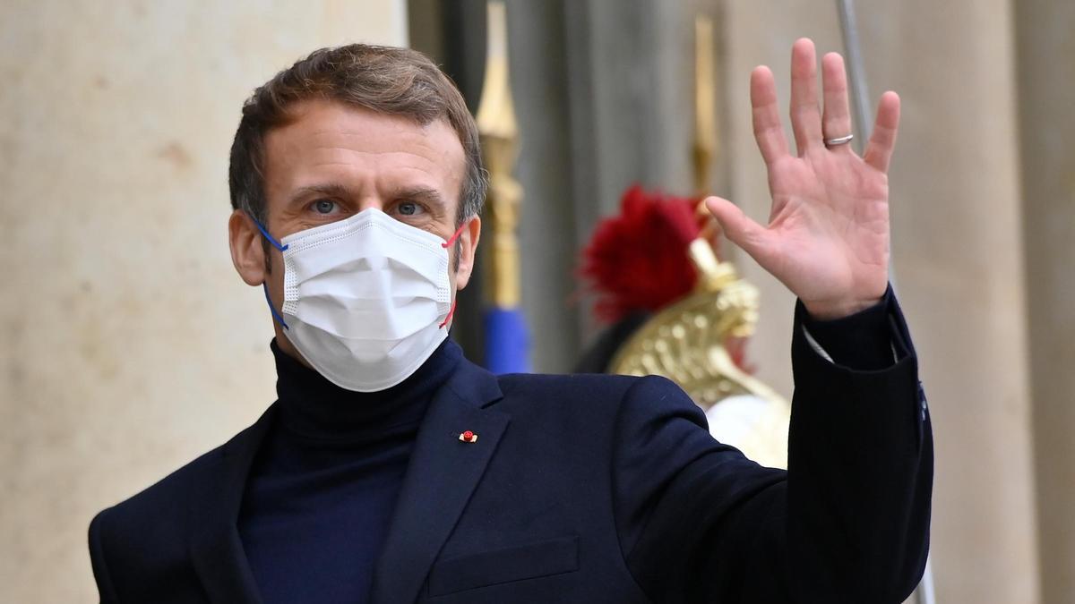 Emmanuel Macron, presidente de Francia.