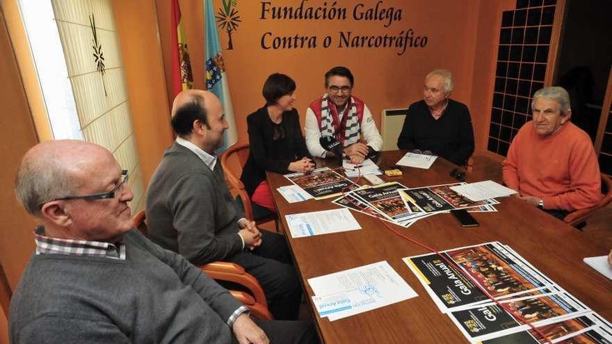 La presentación de la gala anual de la Fundación Galega Contra o Narcotráfico. // Iñaki Abella