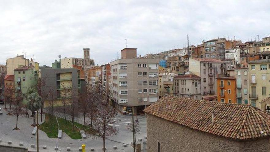 Des del nou volum-contenidor es podrà veure la plaça, la Seu i la torre de Santa Caterina