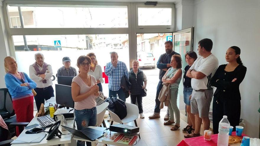La Cruz Roja ha atendido a más de 280 personas en situación de vulnerabilidad en su primer año en Cangas