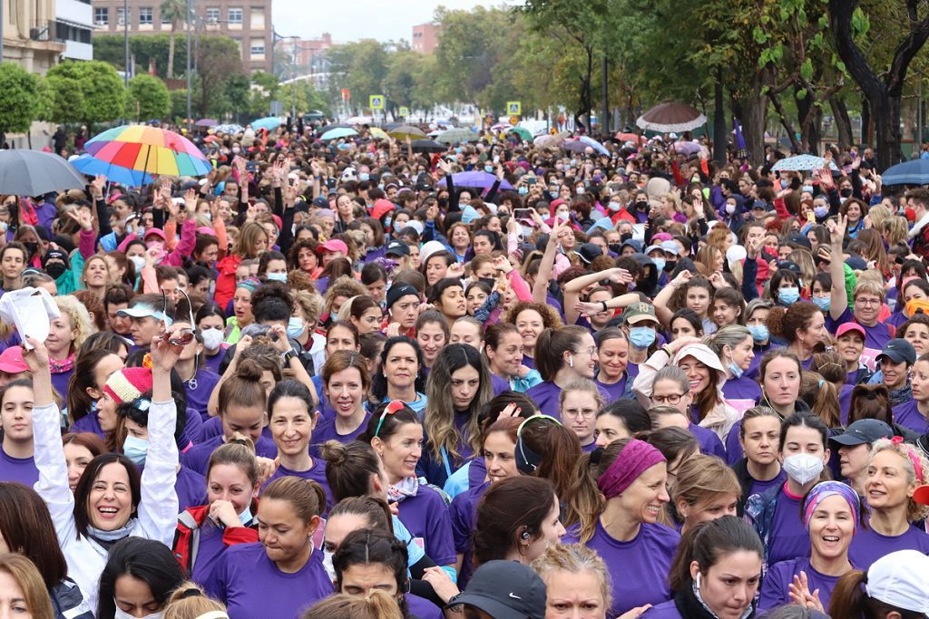 Carrera de la Mujer Murcia 2022: Salida y recorrido