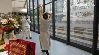 La lluvia reubica la Nit de l’Art en escenarios cubiertos de Castelló