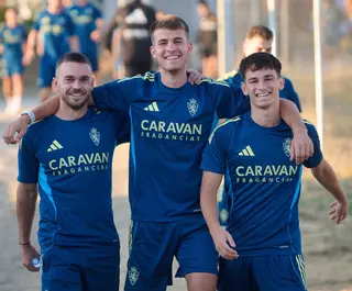 Francho y Juan Sebastián siguen al margen en el stage del Real Zaragoza