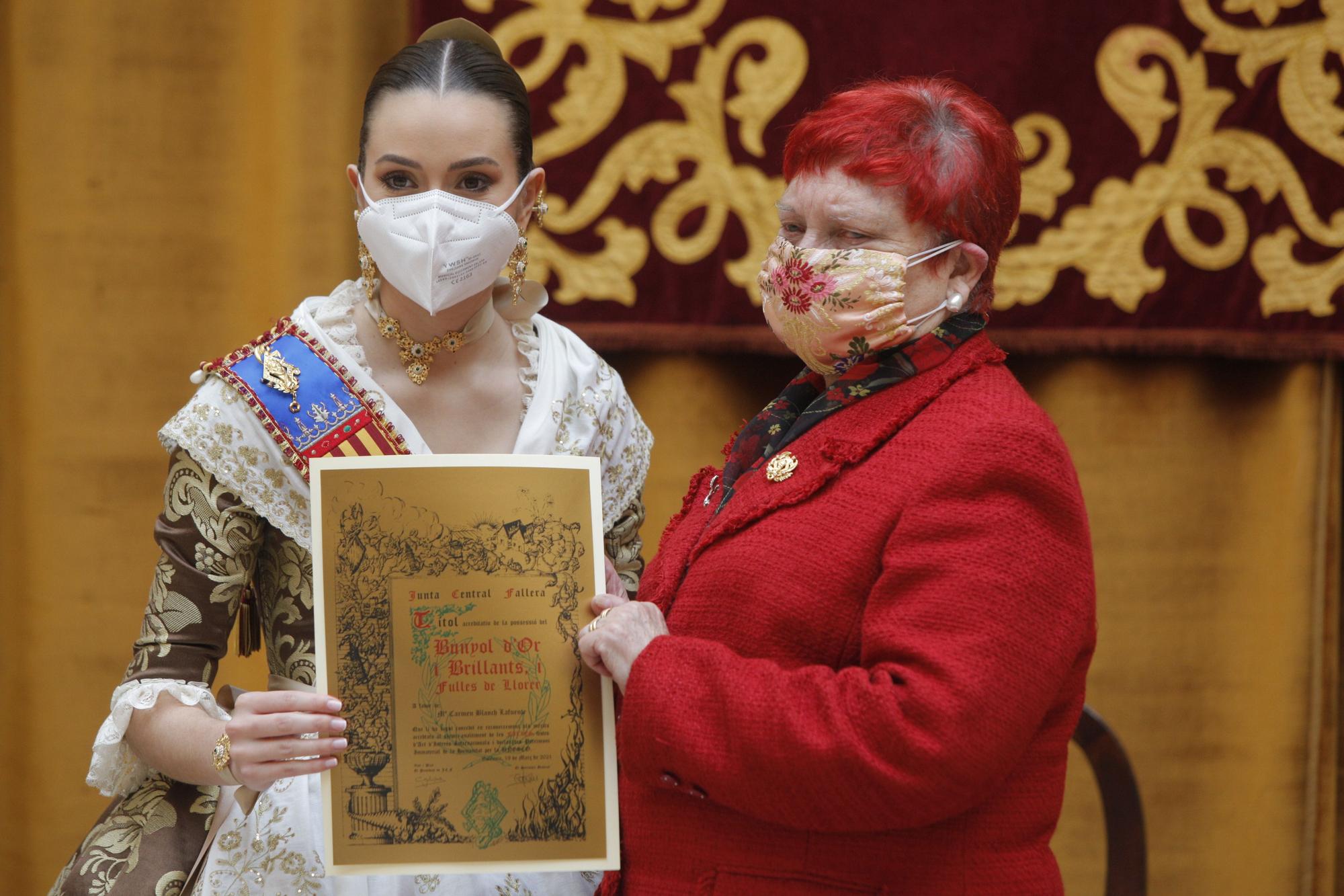 Tres tandas de "brillants" en las fallas de Malvarrosa-Cabanyal-Beteró