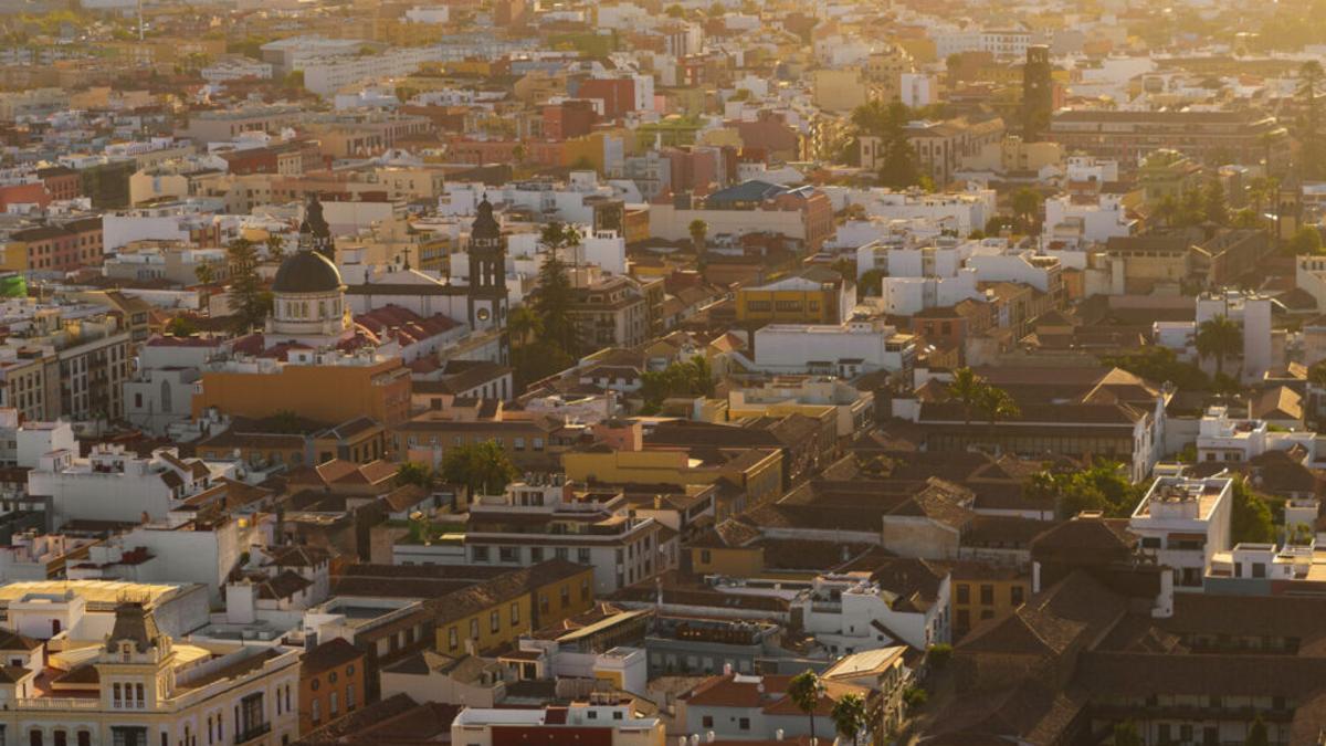 Panorámica del casco histórico de San Cristóbal de La Laguna.