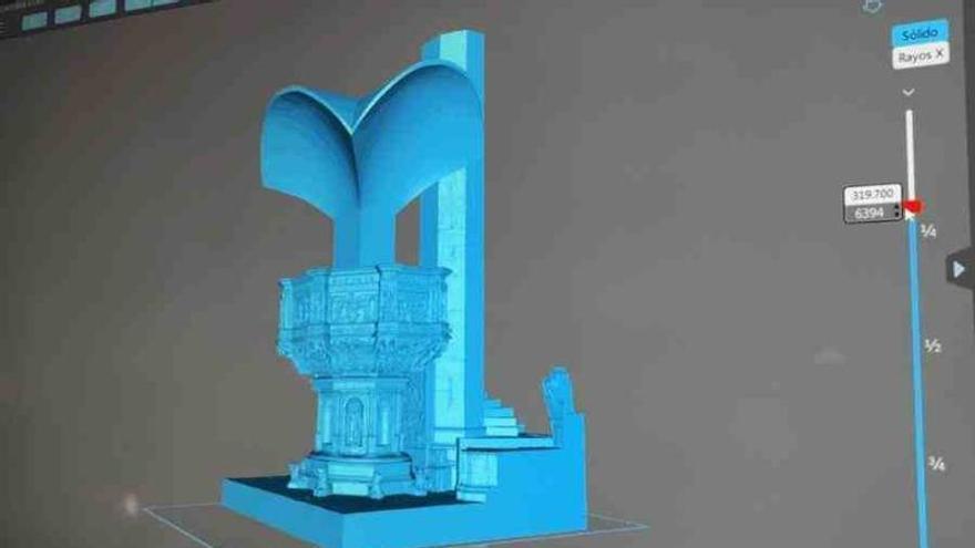 Reconstruyen digitalmente el polémico tornavoz de Gaudí de la Seu de Mallorca