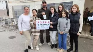 El segundo premio de la lotería del Niño reparte la suerte en Extremadura