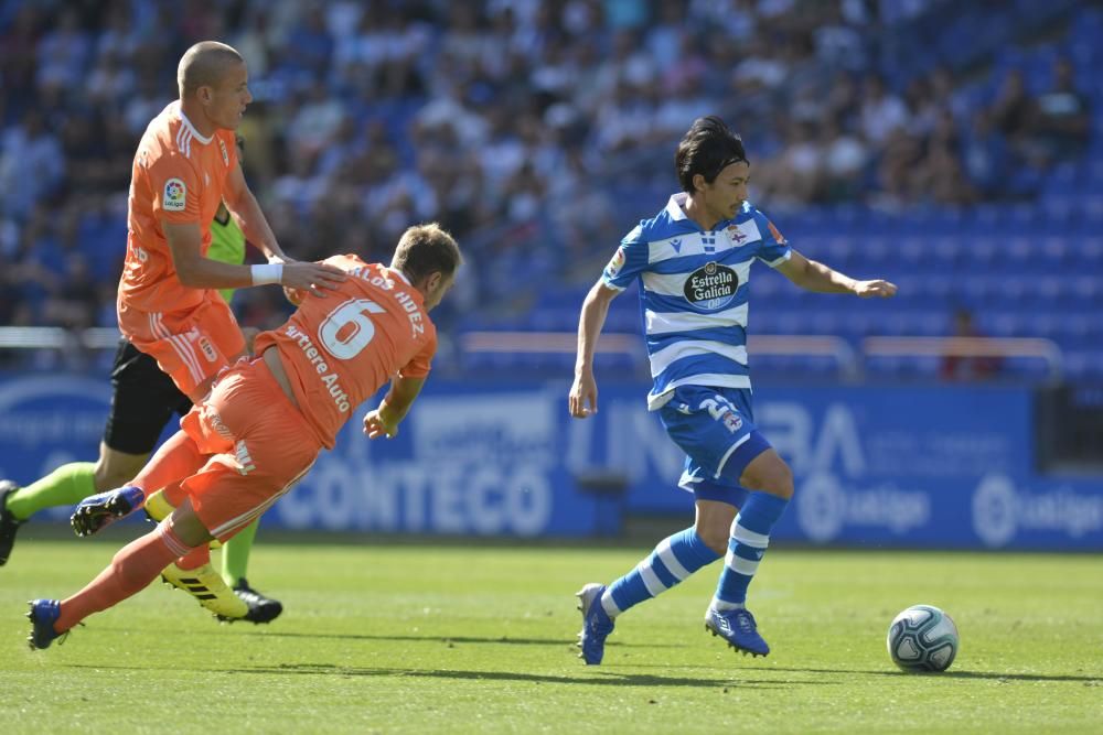 El Dépor le gana al Oviedo sobre la hora