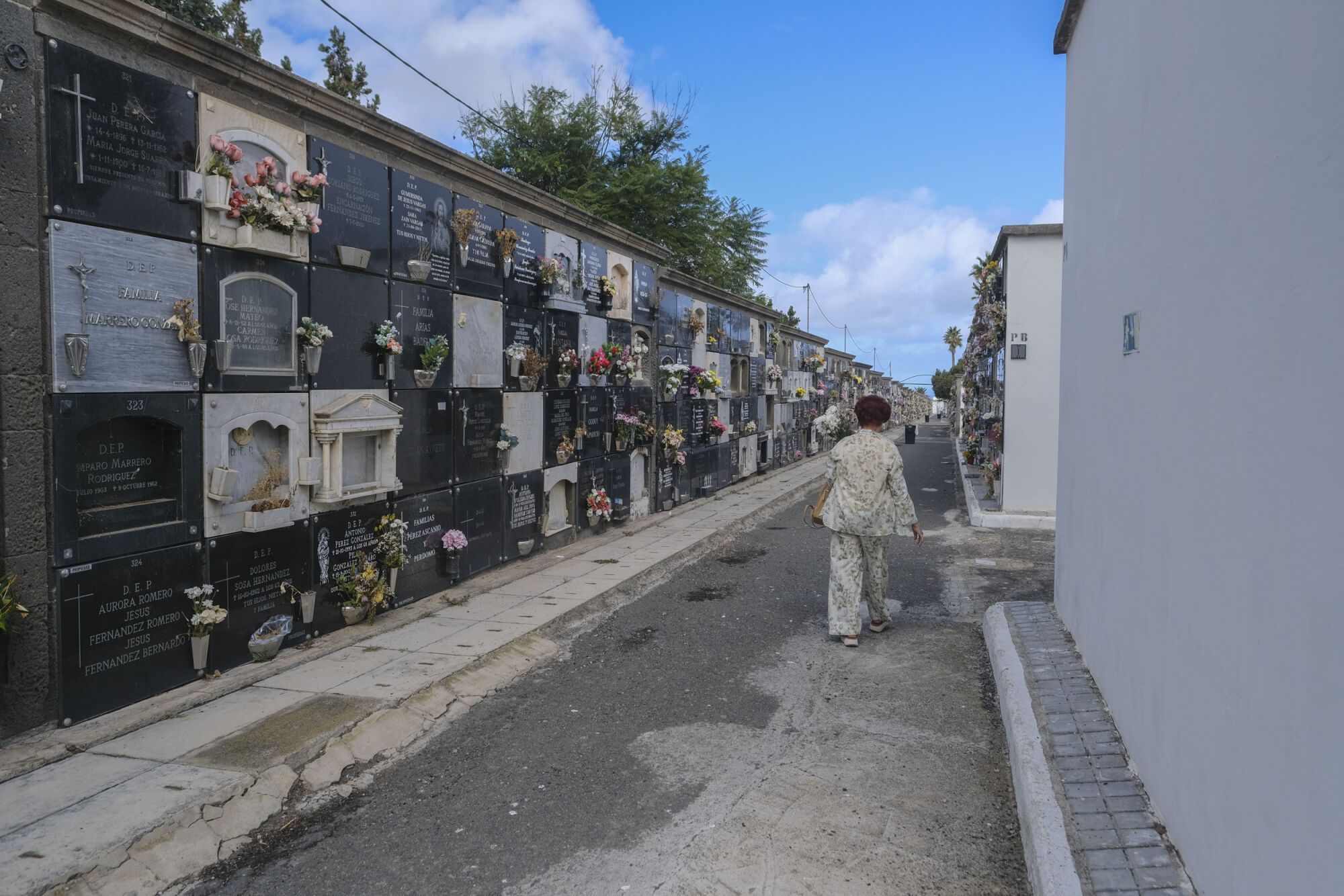 El cementerio de San Lázaro se prepara para el Día de Todos los Santos