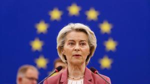 Archivo - La presidenta de la Comisión Europea, Ursula von der Leyen