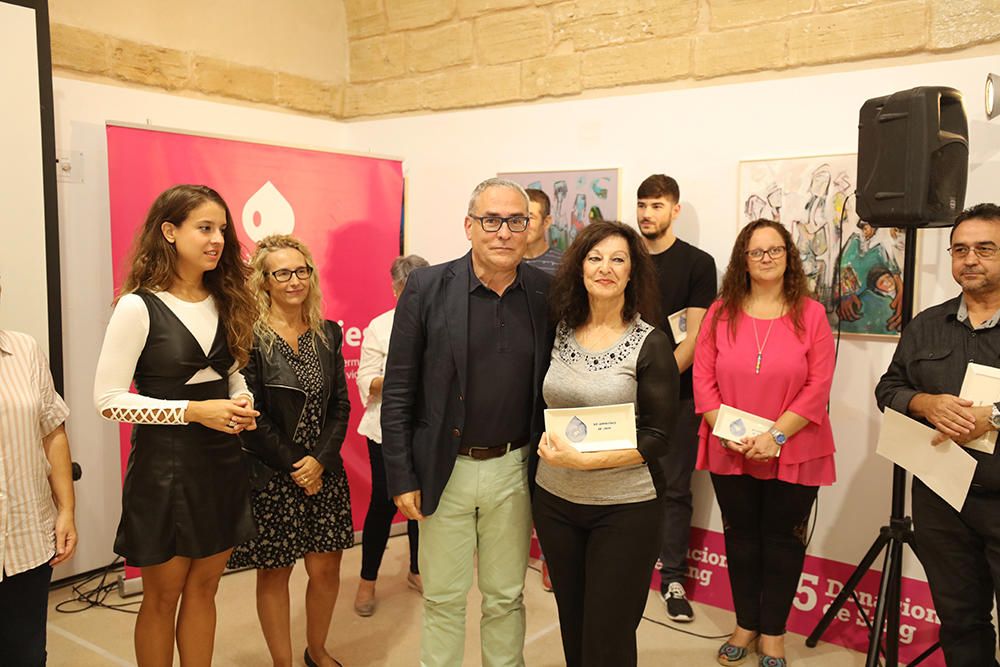 Homenaje a los donates de sangre en Ibiza