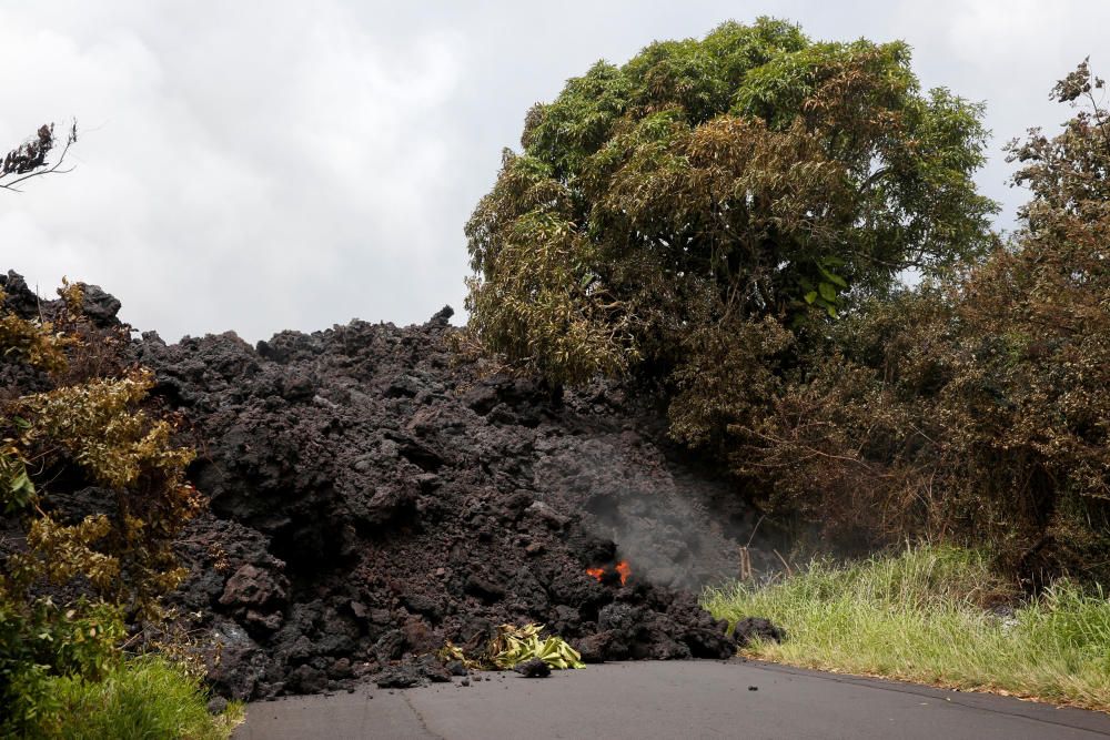 L''erupció del volcà Kilauea de Hawaii