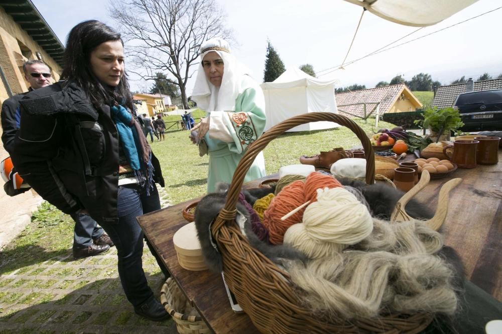 Recreación de la vida medieval en el entorno de los monumentos prerrománicos de Oviedo