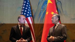 El asesor de Seguridad Nacional de EEUU, Jake Sullivan y el Ministro de Exteriores de China, Wang Yi
