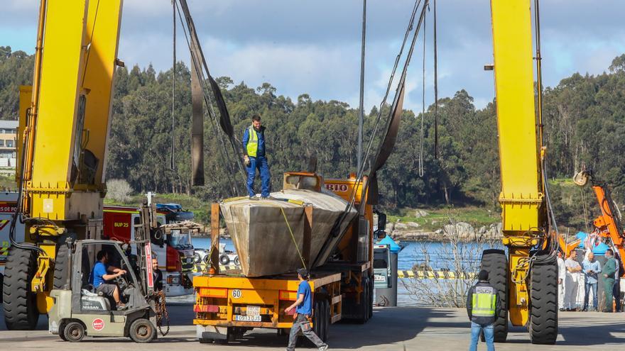 El nuevo destino del narcosubmarino de Arousa: las naves de O Ramal