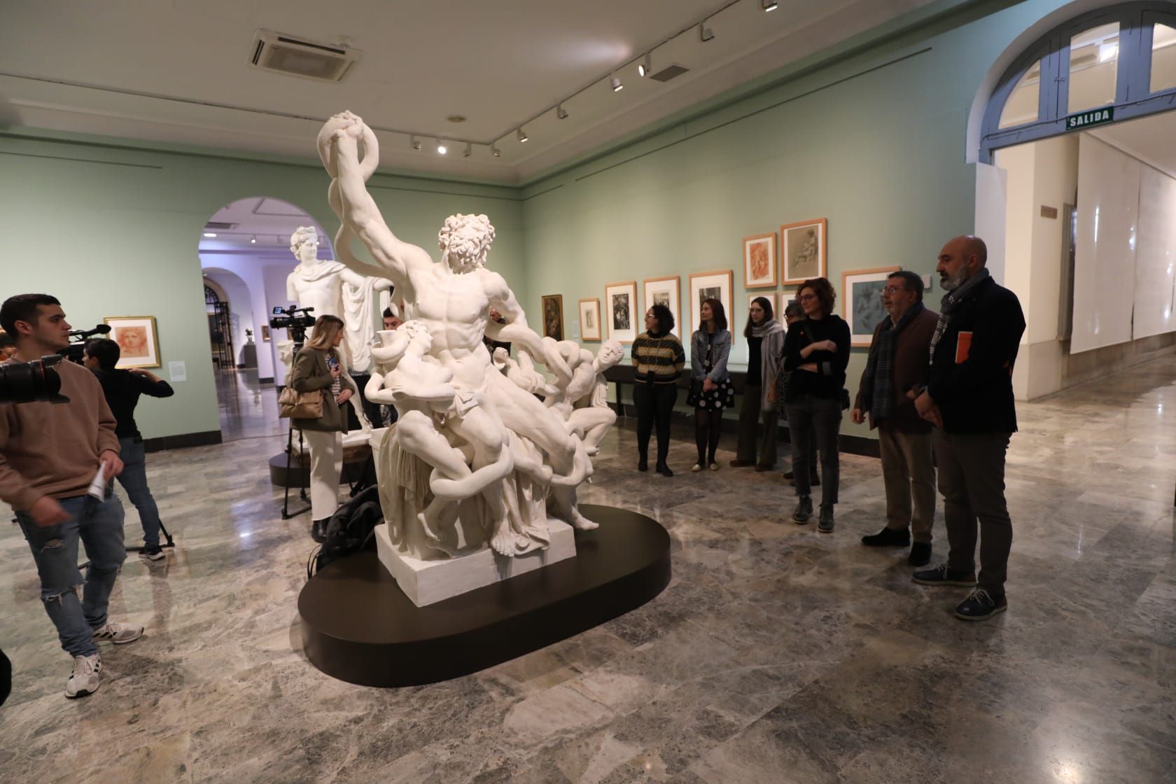 Inauguración de la nueva sala del Museo de Zaragoza dedicada a la Ilustración