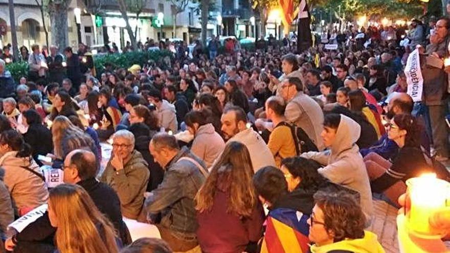 Igualada aconsegueix omplir bona part del passeig Verdaguer