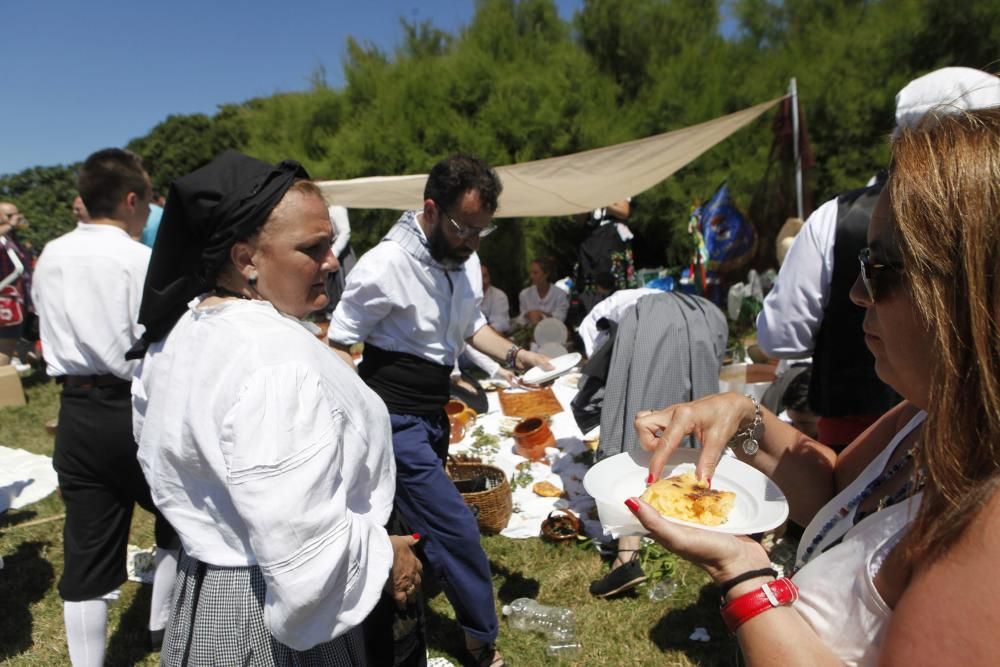 Día de Asturias en el cerro de Santa Catalina