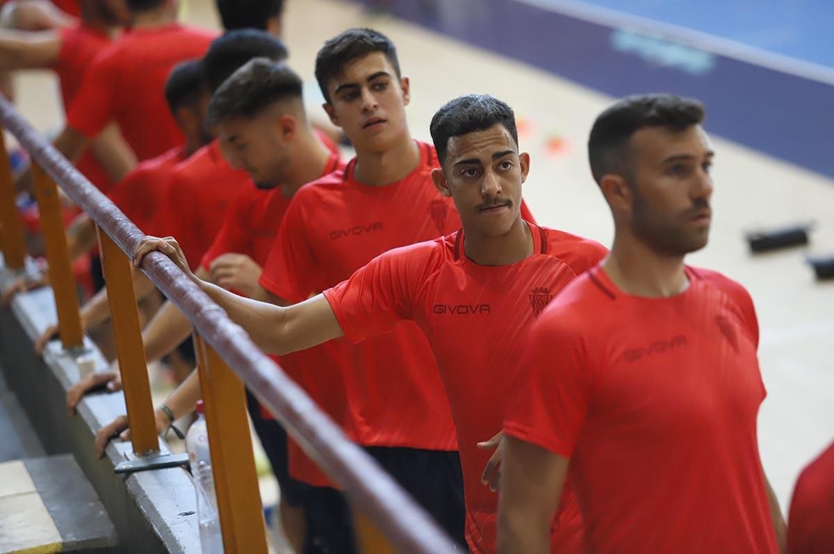 Las imágenes del primer entrenamiento del Córdoba Futsal en Vista Alegre