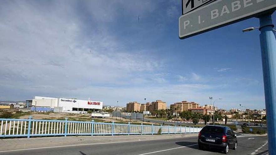 Rotonda de Babel donde arranca el tramo a ejecutar.