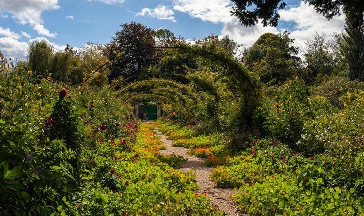 Jardín de la casa de Monet