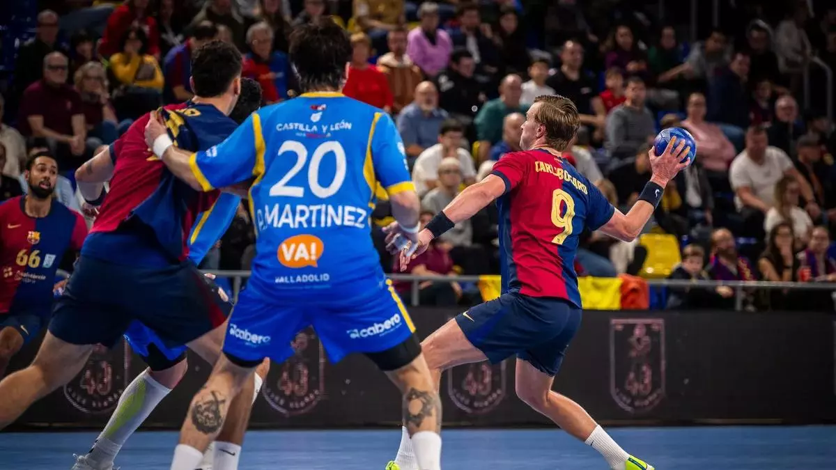 Atlético Valladolid - Barça, en directo: sigue el partido de la Liga Asobal de balonmano hoy