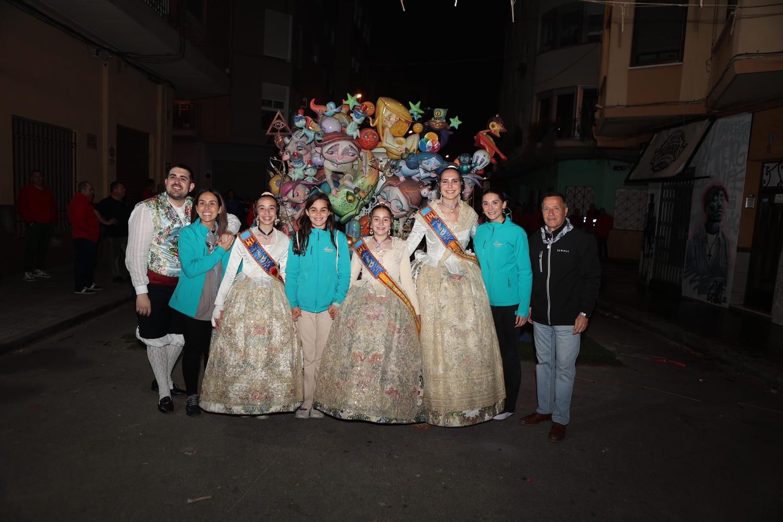 Galería de fotos de la 'cremà' de las Fallas de Burriana 2024