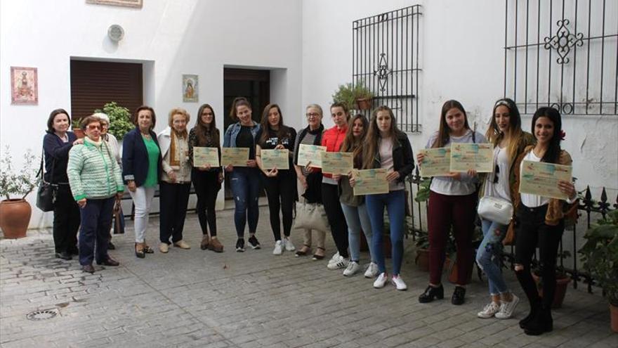 clausura del curso de dependienta