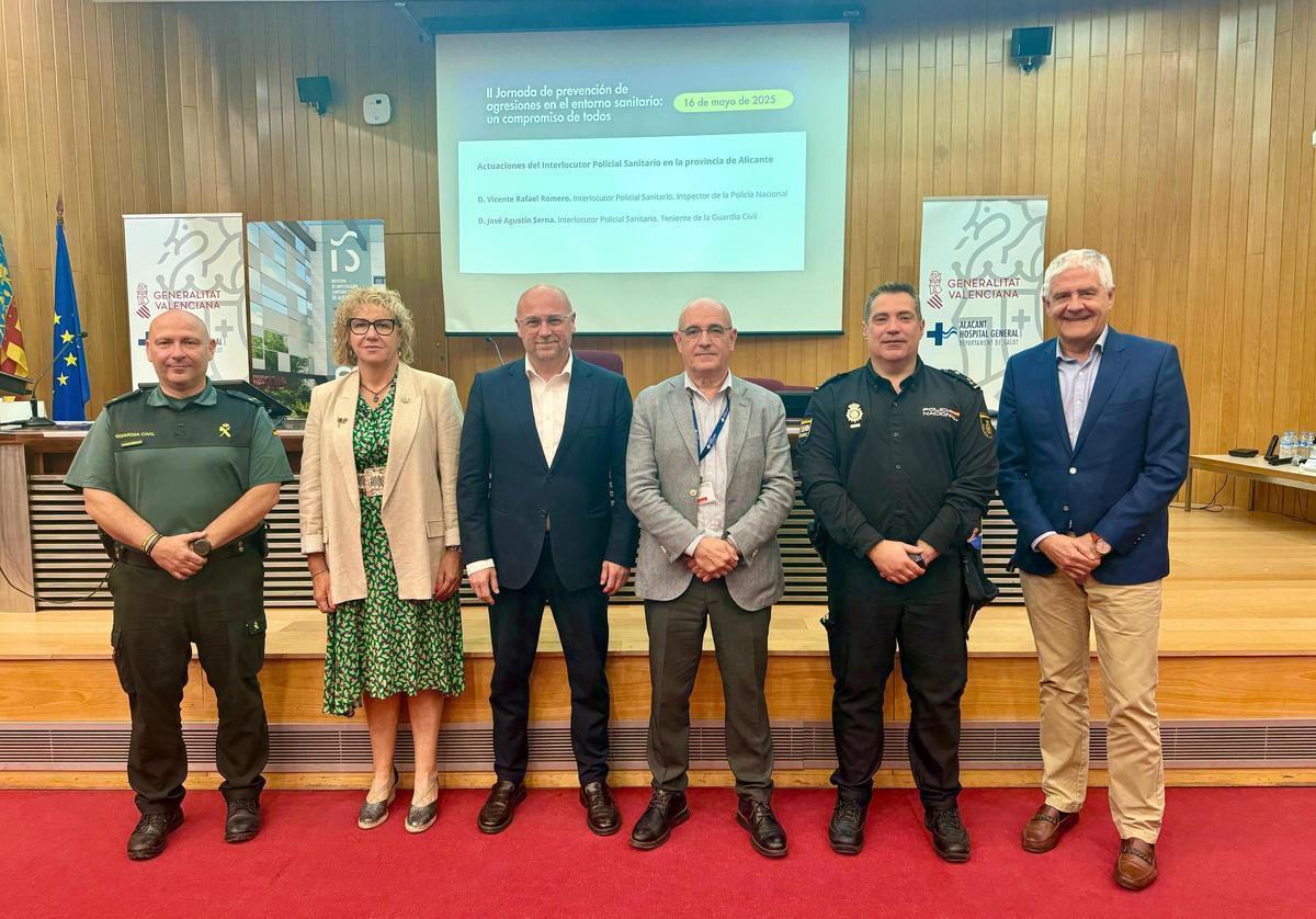 Asistentes a la jornada en el Hospital de Alicante