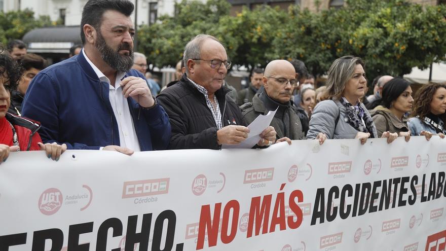 UGT y CCOO lamentan la muerte del joven trabajador cordobés en un accidente laboral en Torredonjimeno