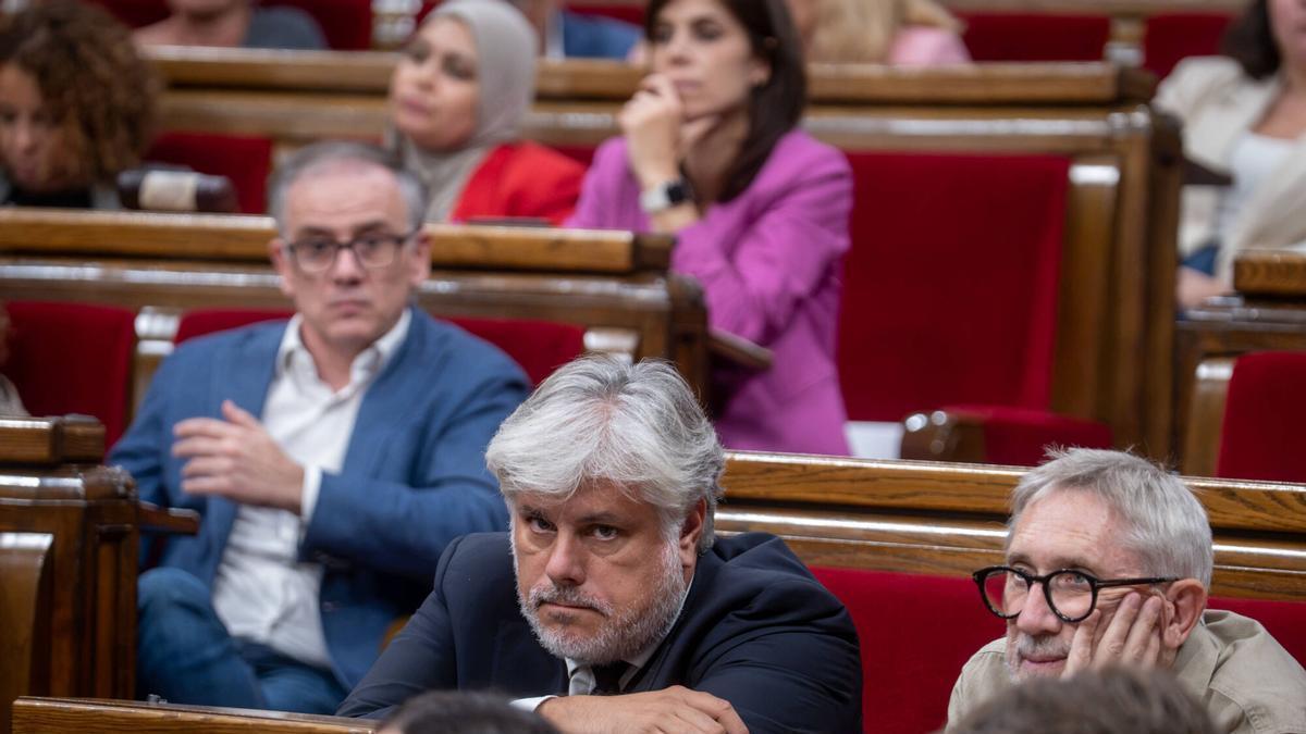 Albert Batet en el debate de política general del Parlament.
