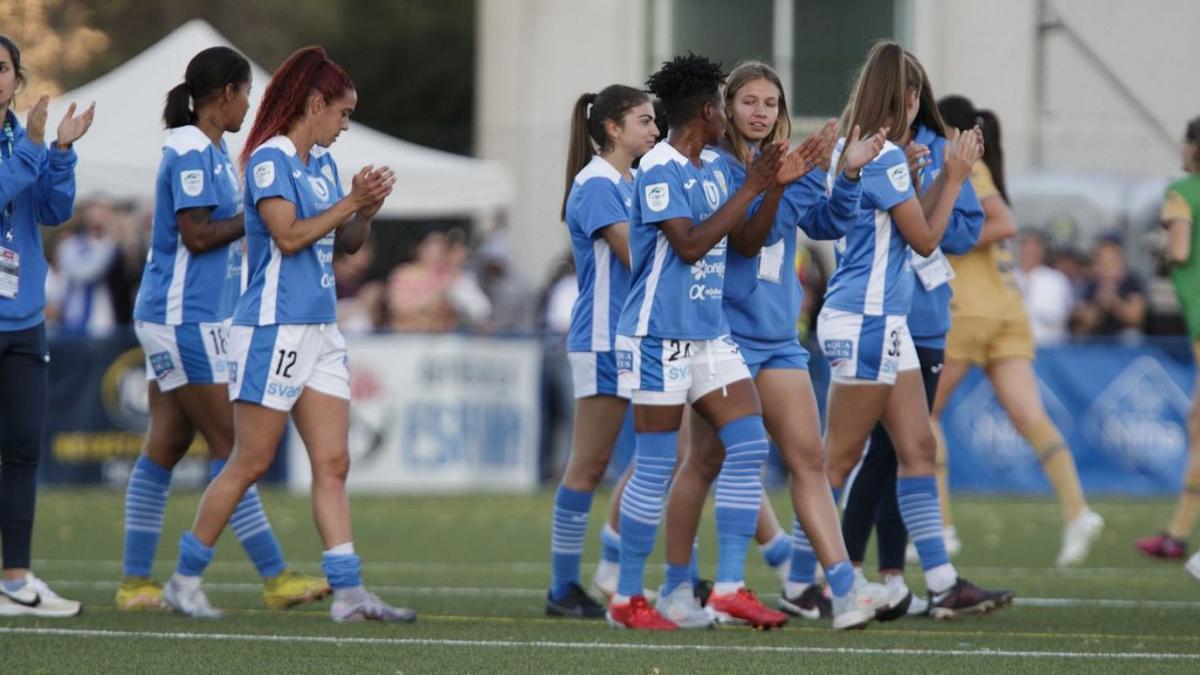 Jugadoras del Alhama ElPozo, tras un partido. | PASCU MÉNDEZ/ALHAMA ELPOZO