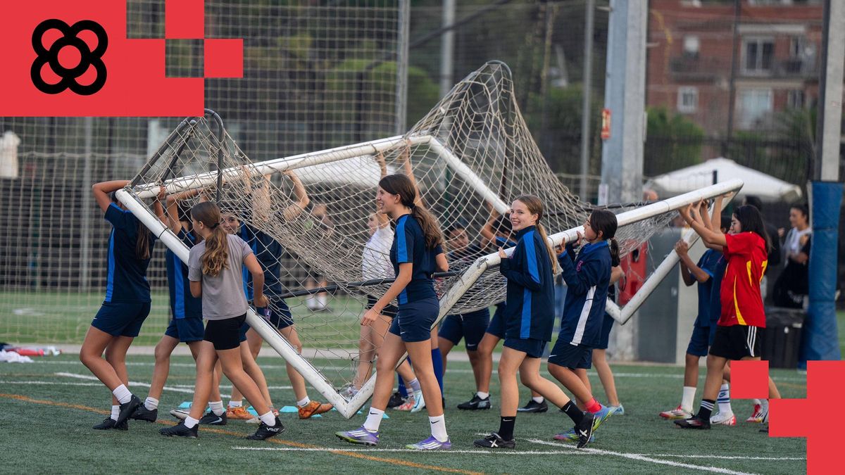 La Women's Soccer School, el único club exclusivamente femenino de Barcelona, y el otro fútbol